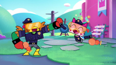 Unikitty, Season 2 (T2): Kitty y Halcón: (In)cumpliendo la ley