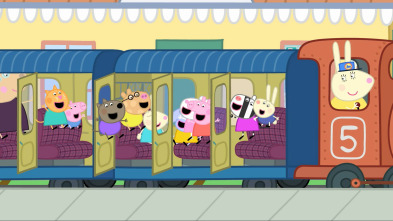 Peppa Pig (T3): El viaje en tren