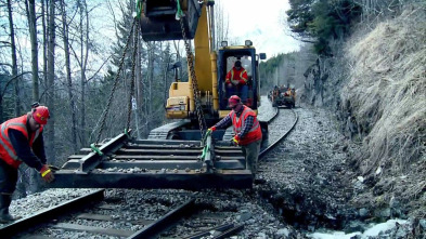 Alaska en tren: Ataques primaverales