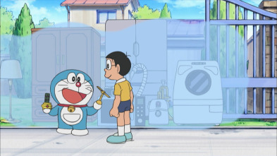 Doraemon (T1): La bombilla biográfica / El detector de gente interesada