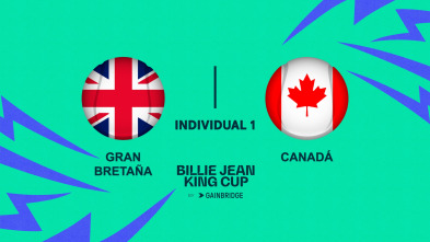 Billie Jean King... (2024): Gran Bretaña - Canadá Partido Individual 1