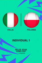 Billie Jean King... (2024): Italia - Polonia Partido Individual 1