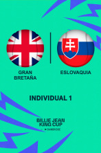 Billie Jean King... (2024): Semifinal 2  Gran Bretaña - Eslovaquia Individual 1