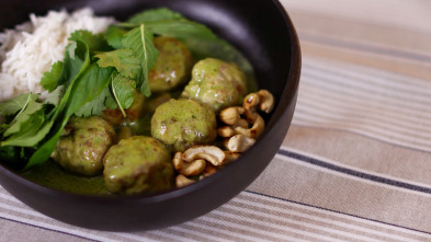 Imagen de Cocina de Sotobosque (T2): Albóndigas de jabalí al curry verde thailandés - 1