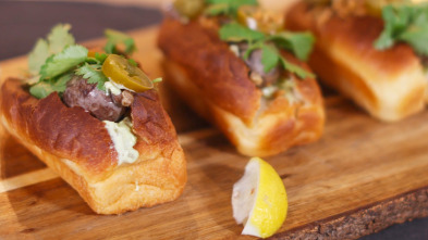 Imagen de Cocina de Sotobosque (T2): Salchichas frankfurt de paloma torcaz - 2