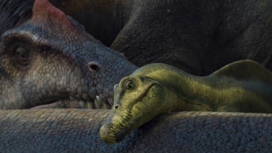 Imagen de Caminando entre...: La lucha en el río del Spinosaurus - 11