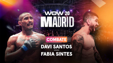 Imagen de Prepárate para la... (2025): WOW 20 Combate Davi Santos - Fabia Sintes - 2