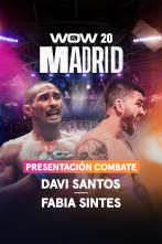 Imagen de WOW: Presentación combate Davi Santos - Fabia Sintes - 1