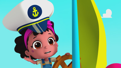 Imagen de Mi Robot y yo (T1): Salvando el balón de playa de Kim / Desfile de moda / Volando una cometa - 2