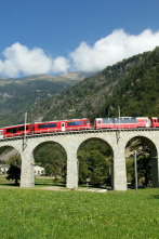 Los trenes más...: El Bernina Express