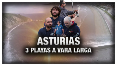 Asturias. Tres playas a vara larga