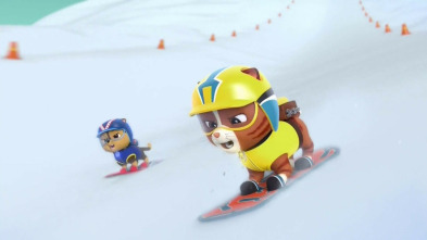 La patrulla... (T2): La patrulla salva el concurso de Snowboard