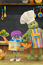 Imagen de The Tiny Chef Show (T3): Apio con hummus; Envueltos de lechuga - 4