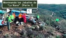 Monteando los jabalies de La Nava. 1º Parte