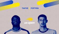 Masculino. Masculino: Tiafoe - Popyrin