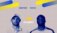 Masculino. Masculino: Dimitrov - Tiafoe