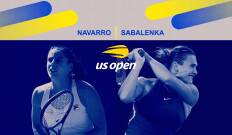 Femenino. Femenino: Navarro - Sabalenka