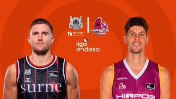 Jornada 19. Jornada 19: Surne Bilbao Basket - Hiopos Lleida