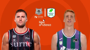 Jornada 16. Jornada 16: Surne Bilbao Basket - Unicaja