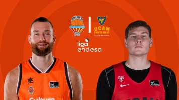 Jornada 26. Jornada 26: Valencia Basket - UCAM Murcia