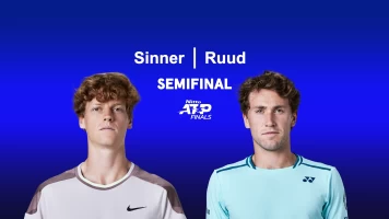 Semifinales. Semifinales: Sinner - Ruud