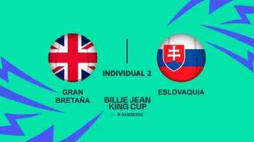 Billie Jean King Cup Finals. T(2024). Billie Jean King... (2024): Semifinal 2  Gran Bretaña - Eslovaquia Individual 2