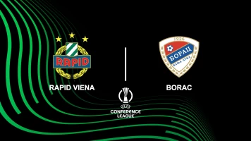 Octavos de final. Octavos de final: Rapid Viena - Borac Banja Luka