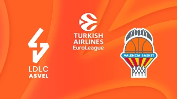 Jornada 1. Jornada 1: ASVEL - Valencia Basket