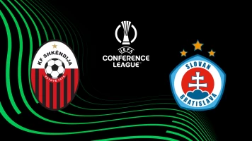 Jornada 5. Jornada 5: Shkëndija - Slovan Bratislava