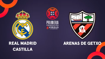 Jornada 37. Jornada 37: Real Madrid Castilla - Arenas Club