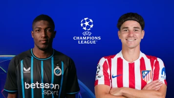 Play-offs. Play-offs: Brujas - Atlético de Madrid