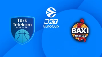 Octavos de Final. Octavos de Final: Telekom Ankara - Baxi Manresa