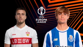 Octavos de final. Octavos de final: Stuttgart - Oporto