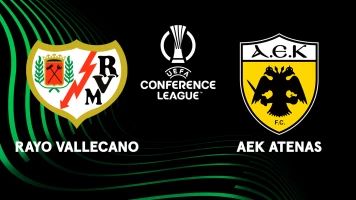 Cuartos de final. Cuartos de final: Rayo - AEK Atenas