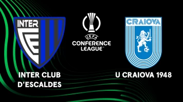 Jornada 2. Jornada 2: Inter Club D'Escaldes - Universitatea Craiova