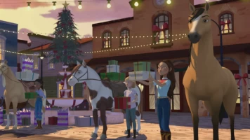 Spirit - Cabalgando en libertad: Una Navidad con Spirit