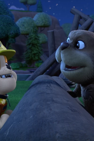 Equipo Rubble. T(T1). Equipo Rubble (T1): El equipo Rubble construye una casa para castores; El equipo Rubble arregla una calle