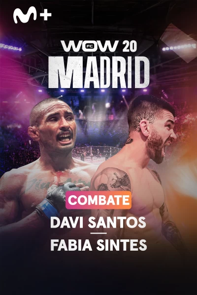 WOW. WOW 20 Combate Davi Santos - Fabia Sintes