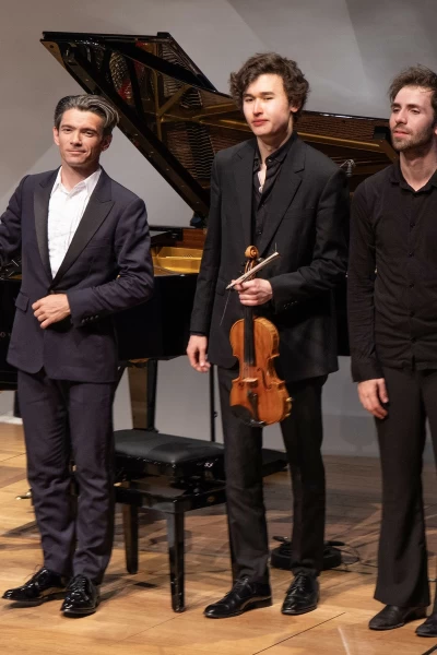 A. Kantorow D. Lozakovich G. Capuçon: Mendelssohn Brahms - Fondation Louis Vuitton