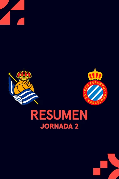 Jornada 2. Jornada 2: R. Sociedad - Espanyol