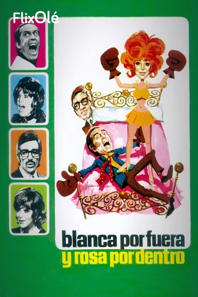 Blanca por fuera y Rosa por dentro