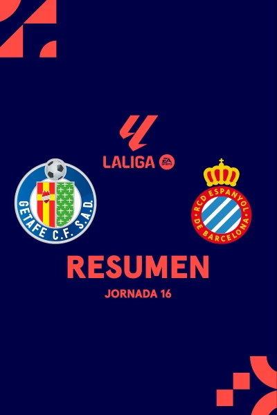 Jornada 16. Jornada 16: Getafe - Espanyol