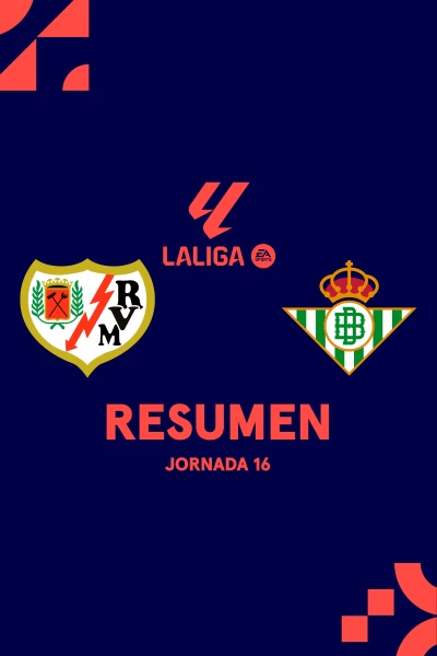 Jornada 16. Jornada 16: Rayo - Betis