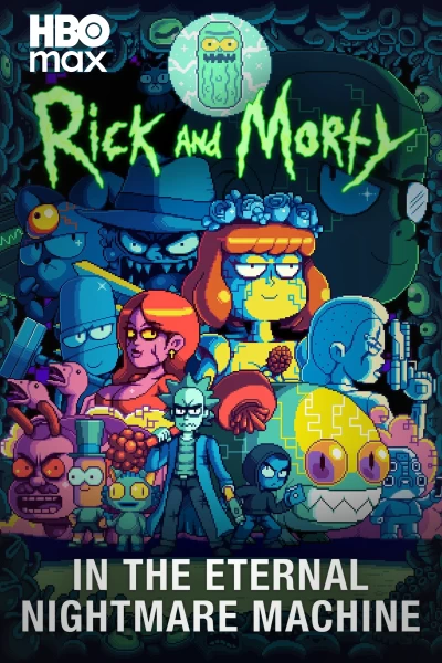 Rick and Morty in the Eternal Nightmare Machine