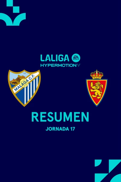 Jornada 17. Jornada 17: Málaga - Zaragoza