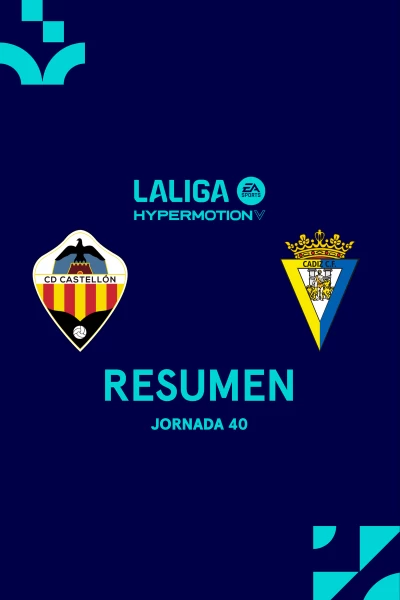 Jornada 40. Jornada 40: Castellón - Cádiz