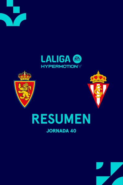 Jornada 40. Jornada 40: Zaragoza - Sporting