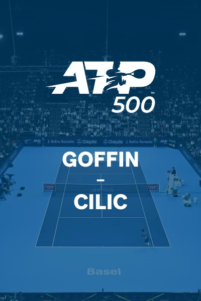 1ª Ronda. 1ª Ronda: Goffin - Cilic
