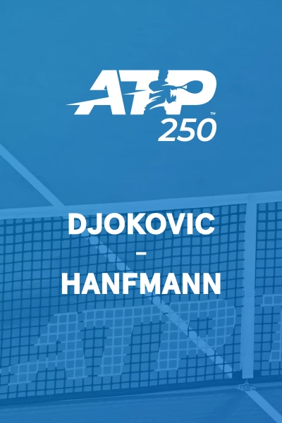 Semifinales. Semifinales: Djokovic - Hanfmann