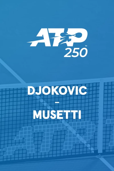 Final. Final: Djokovic - Musetti